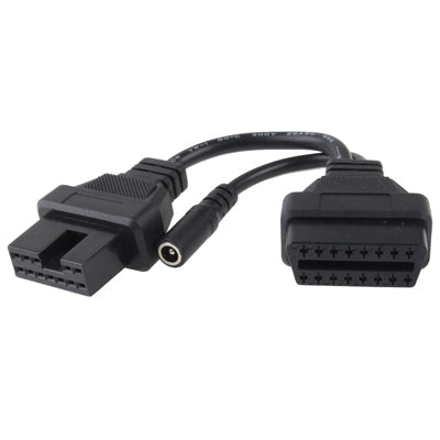 12 Pin to 16 Pin OBDII Diagnostic Cable for Mitsubishi - free shipping - PMC TechLife - Order now!