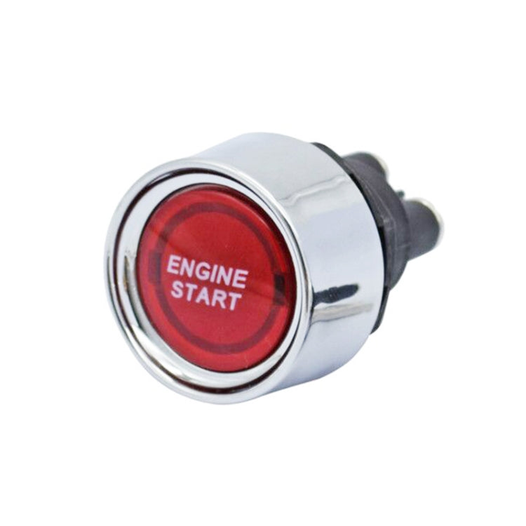 Red Light Push Start Ignition Switch for Racing Sport (DC 12V)(Red) - Car Switches by PMC TechLife | Online Shopping South Africa | PMC TechLife | Buy Now Pay Later Mobicred