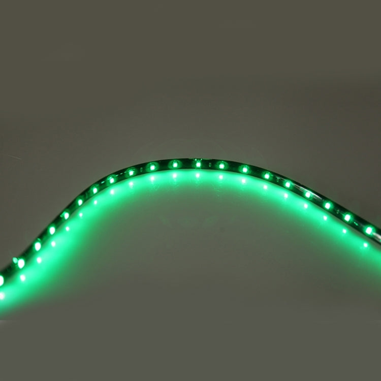 10 PCS 30cm 15 LED Waterproof Flexible Car Strip Light, DC 12V(Green Light) - Decorative Lights by PMC TechLife | Online Shopping South Africa | PMC TechLife | Buy Now Pay Later Mobicred