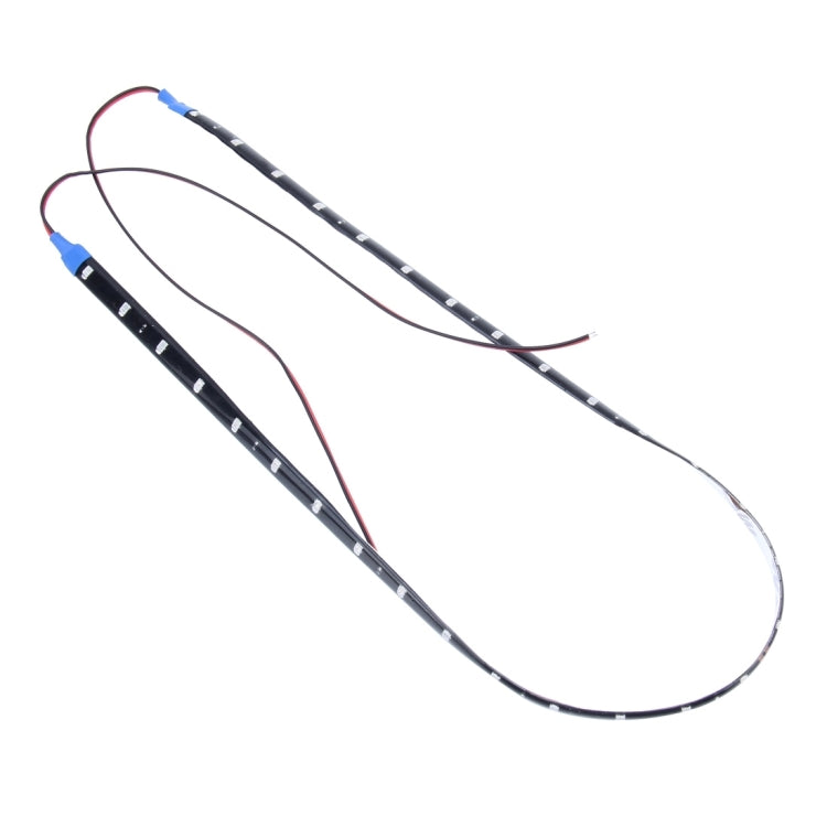 10 PCS 60cm 30 LED Waterproof Flexible Car Strip Light, DC 12V(Green Light) - Decorative Lights by PMC TechLife | Online Shopping South Africa | PMC TechLife | Buy Now Pay Later Mobicred