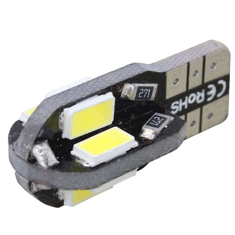 10 PCS T10 4W 280LM White Light 8 LED SMD 5630 Canbus Decode Car Clearance Lights Lamp, DC 12V - Clearance Lights by PMC Jewellery | Online Shopping South Africa | PMC Jewellery | Buy Now Pay Later Mobicred