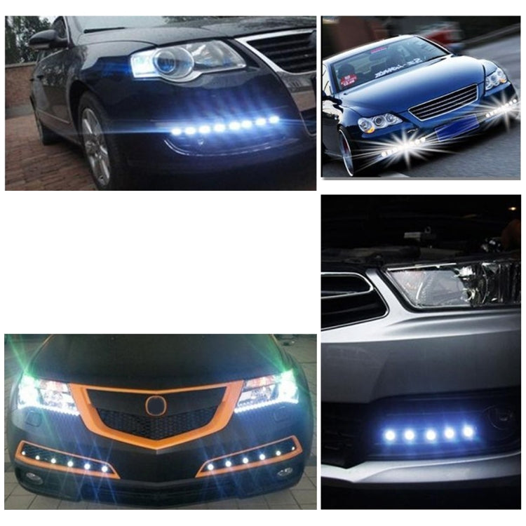 2 PCS 2x 3W 120LM Waterproof Eagle Eye Light Yellow LED Light for Vehicles, Cable Length: 60cm(Black) - Eagle Eye Lamps by PMC TechLife | Online Shopping South Africa | PMC TechLife | Buy Now Pay Later Mobicred