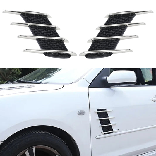 High Quality Car Decorative Stickers (2 pcs in one packaging, the price is for 2 pcs)(Black) - Decorative Sticker by PMC Jewellery | Online Shopping South Africa | PMC Jewellery