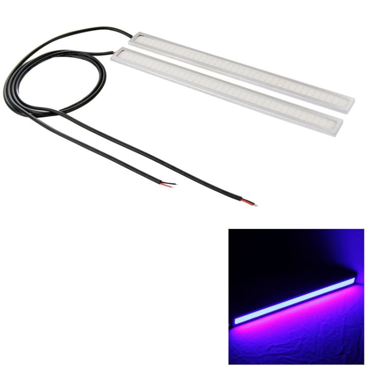 2 PCS 6W*2 DRL LED Blue Light Bar Car Light Source Waterproof Daytime Running Lights, DC 12V - Running Lights by PMC TechLife | Online Shopping South Africa | PMC TechLife | Buy Now Pay Later Mobicred