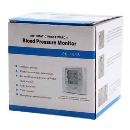 CK-101S Full Automatic Wrist Blood Pressure Monitor - Sphygmomanometer by PMC Jewellery | Online Shopping South Africa | PMC Jewellery | Buy Now Pay Later Mobicred