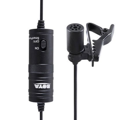 Boya BY-M1 Mini Lavalier Microphone(Black) - Camera Microphone by BOYA | Online Shopping South Africa | PMC Jewellery | Buy Now Pay Later Mobicred