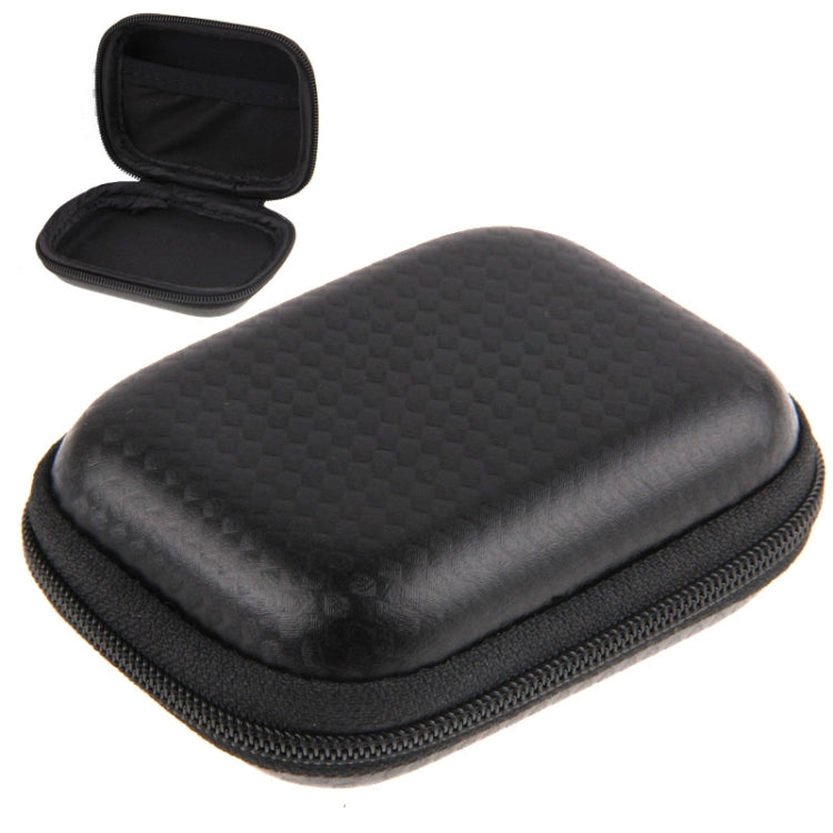 Carbon Fiber Waterproof Portable Case for GoPro HERO11 Black/HERO10 Black / HERO9 Black / HERO8 Black / HERO7 /6 /5 /5 Session /4 Session /4 /3+ /3 /2 /1, DJI Osmo Action and Other Sport Cameras , Size: 8cm x 6cm x 2.5cm(Black) - Carry Cases by PMC TechLife | Online Shopping South Africa | PMC TechLife | Buy Now Pay Later Mobicred