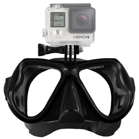 Water Sports Diving Equipment Diving Mask Swimming Glasses for GoPro Hero12 Black / Hero11 /10 /9 /8 /7 /6 /5, Insta360 Ace / Ace Pro, DJI Osmo Action 4 and Other Action Cameras(Black) - Diving Mask by PMC Jewellery | Online Shopping South Africa | PMC Jewellery | Buy Now Pay Later Mobicred