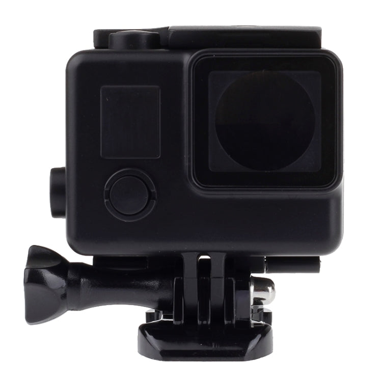 Black Edition Waterproof Housing Protective Case with Buckle Basic Mount for GoPro HERO4 /3+,  Waterproof Depth: 10m(Black) - Waterproof Cases by PMC TechLife | Online Shopping South Africa | PMC TechLife | Buy Now Pay Later Mobicred