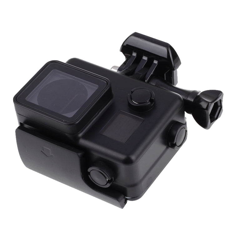 Black Edition Waterproof Housing Protective Case with Buckle Basic Mount for GoPro HERO4 /3+,  Waterproof Depth: 10m(Black) - Waterproof Cases by PMC TechLife | Online Shopping South Africa | PMC TechLife | Buy Now Pay Later Mobicred