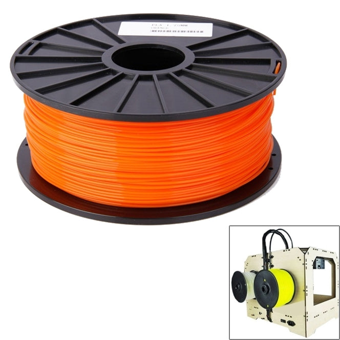 ABS 3.0 mm Color Series 3D Printer Filaments, about 135m(Orange) - Consumables by PMC TechLife | Online Shopping South Africa | PMC TechLife | Buy Now Pay Later Mobicred