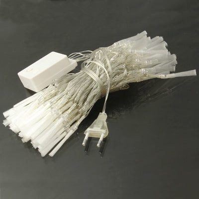 10m String Decoration Light , For Christmas Party, 100 LED, 8 Display Modes,  AC 220V(White) - Holiday Lights by PMC TechLife | Online Shopping South Africa | PMC TechLife | Buy Now Pay Later Mobicred