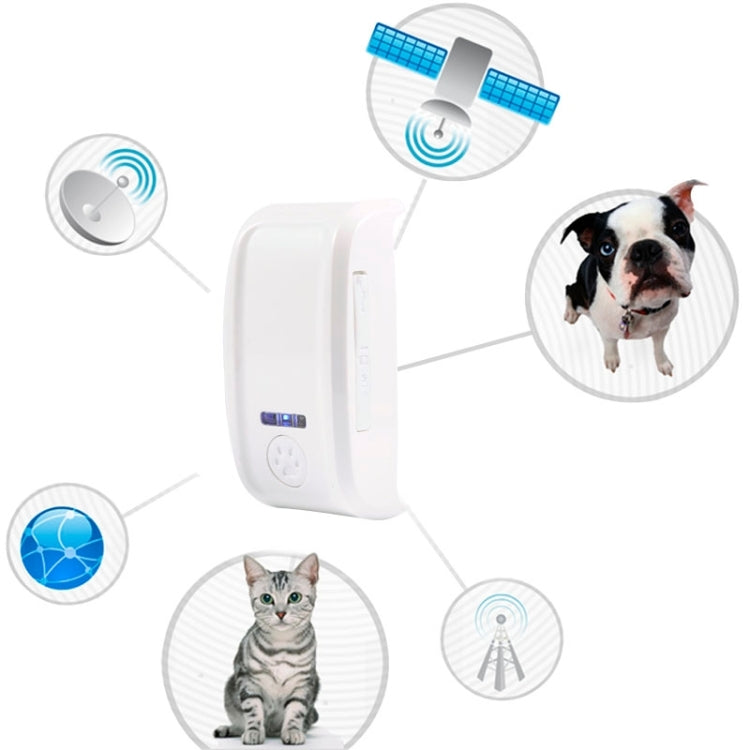 KH-909 Universal IPX6 Waterproof GPS Tracker for Pet / Kid / the Aged (White + Blue) - Pet Tracker by PMC TechLife | Online Shopping South Africa | PMC TechLife | Buy Now Pay Later Mobicred