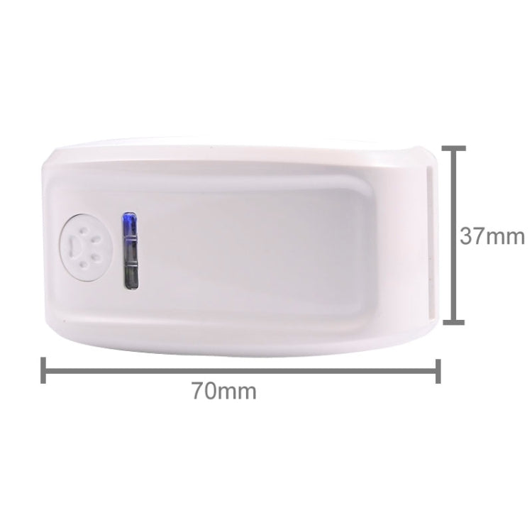 KH-909 Universal IPX6 Waterproof GPS Tracker for Pet / Kid / the Aged (White + Blue) - Pet Tracker by PMC Jewellery | Online Shopping South Africa | PMC Jewellery | Buy Now Pay Later Mobicred