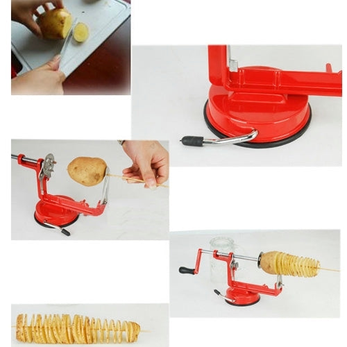 Spiral Potato Slicer, Size: about 21cm x 13cm - Cutter & Peeler by PMC TechLife | Online Shopping South Africa | PMC TechLife | Buy Now Pay Later Mobicred