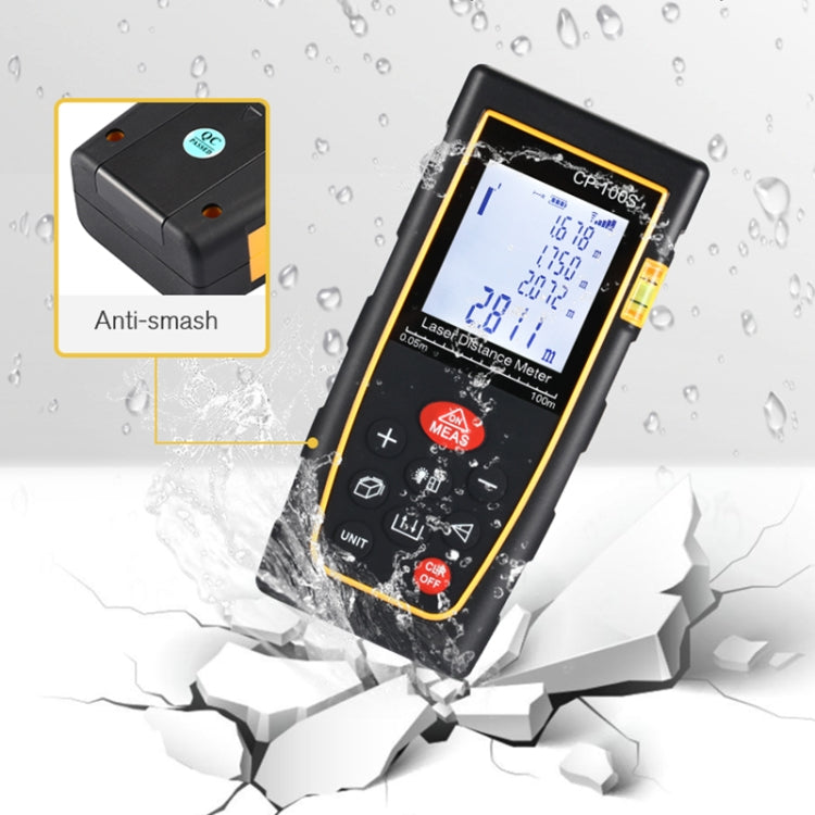 CP-100S Digital Handheld Laser Distance Meter, Max Measuring Distance: 100m - Laser Rangefinder by PMC TechLife | Online Shopping South Africa | PMC TechLife | Buy Now Pay Later Mobicred
