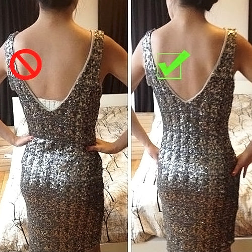 Adjustable Low Back Bra Strap Converter Backless V Conversion Solution(Black) - free shipping - PMC TechLife - Order now!