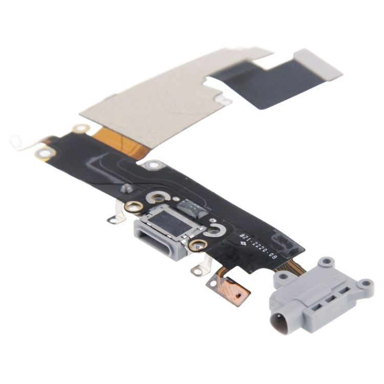 Charging Port Dock Connector Flex Cable  for iPhone 6 Plus(Grey) - iPhone 6/6 Plus Parts by PMC Jewellery | Online Shopping South Africa | PMC Jewellery