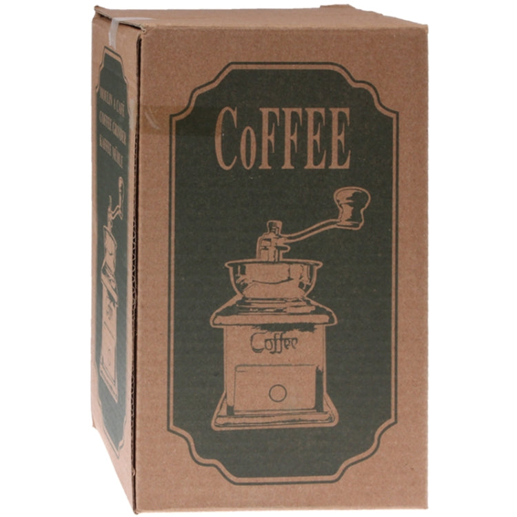 Manual Coffee Mill Wood Stand Bowl Antique Hand Coffee Bean Grinder - free shipping - PMC TechLife - Order now!