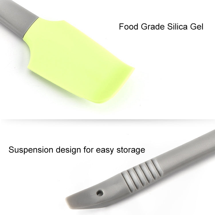 4 PCS Silicone Scraper Butter Spreader Knife Cake Smoother Cake Baking Tool(Green) - Gadgets by PMC TechLife | Online Shopping South Africa | PMC TechLife | Buy Now Pay Later Mobicred