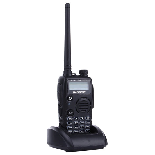 BAOFENG A52 Professional Dual Band Transceiver Two Way Radio Walkie Talkie FM Transmitter(Black) - Handheld Walkie Talkie by BAOFENG | Online Shopping South Africa | PMC Jewellery | Buy Now Pay Later Mobicred