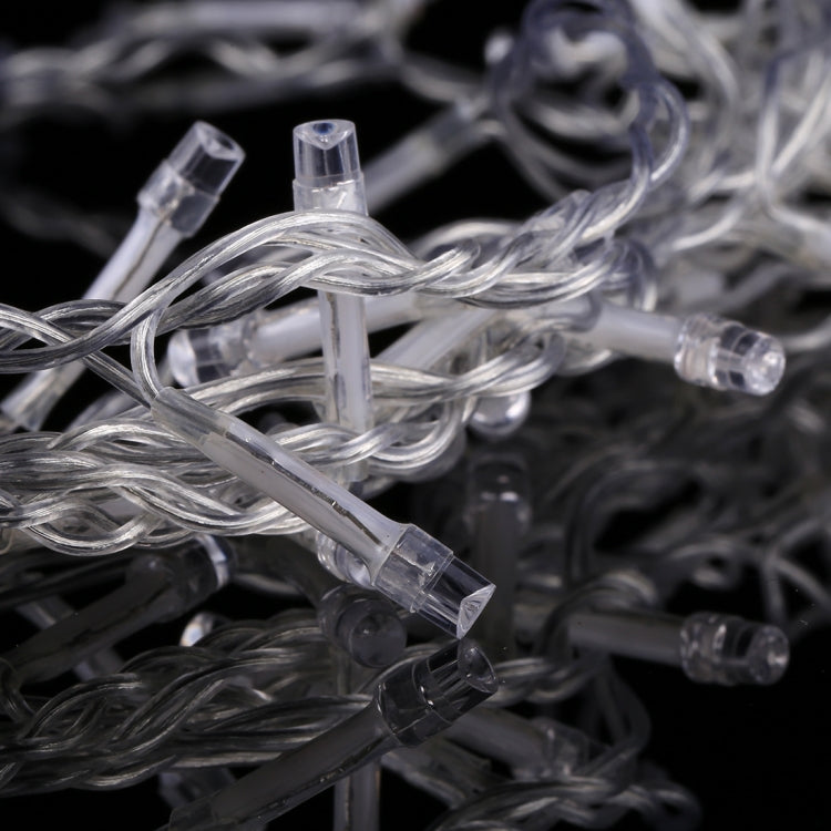 Waterproof  String Light, Length: 10m, 100 LED Light with Controller, Flashing / Fading / Chasing Effect, AC 220V, EU Plug(Blue Light) - Holiday Lights by PMC TechLife | Online Shopping South Africa | PMC TechLife | Buy Now Pay Later Mobicred