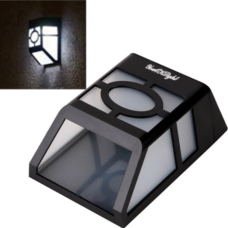 Outdoor High Power 0.2W Solar Lantern Light, 2 LED  Fence Lamp Solar Wall Mounted Light - Street Lights by PMC TechLife | Online Shopping South Africa | PMC TechLife | Buy Now Pay Later Mobicred