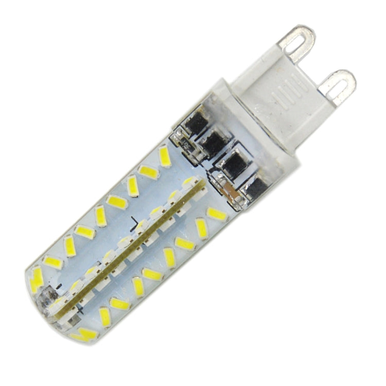 G9 5W 450LM 72 LED SMD 3014 Dimmable Silicone Corn Light Bulb, AC 220V (White Light) - LED Blubs & Tubes by PMc TechLife | Online Shopping South Africa | PMc TechLife | Buy Now Pay Later Mobicred