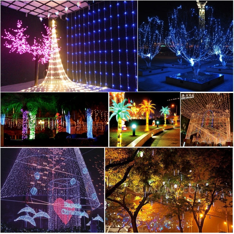 30m Waterproof IP44 String Decoration Light, For Christmas Party, 300 LED, Blue Light  with 8 Functions Controller, 220-240V, EU Plug - Holiday Lights by PMC TechLife | Online Shopping South Africa | PMC TechLife | Buy Now Pay Later Mobicred