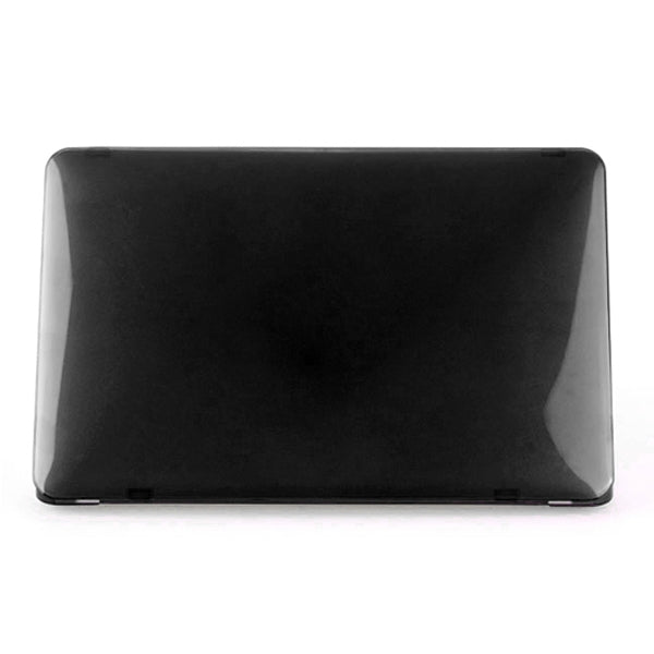 ENKAY for MacBook Air 13.3 inch (US Version) / A1369 / A1466 4 in 1 Crystal Hard Shell Plastic Protective Case with Screen Protector & Keyboard Guard & Anti-dust Plugs(Black) - MacBook Air Cases by ENKAY | Online Shopping South Africa | PMC Jewellery | Buy Now Pay Later Mobicred