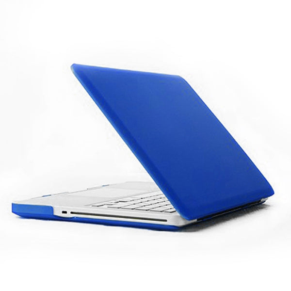 ENKAY for MacBook Pro 13.3 inch (US Version) / A1278 4 in 1 Frosted Hard Shell Plastic Protective Case with Screen Protector & Keyboard Guard & Anti-dust Plugs(Dark Blue) - MacBook Pro Cases by ENKAY | Online Shopping South Africa | PMC Jewellery | Buy Now Pay Later Mobicred