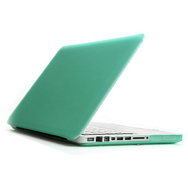 ENKAY for MacBook Pro 13.3 inch (US Version) / A1278 4 in 1 Frosted Hard Shell Plastic Protective Case with Screen Protector & Keyboard Guard & Anti-dust Plugs(Green) - MacBook Pro Cases by ENKAY | Online Shopping South Africa | PMC Jewellery | Buy Now Pay Later Mobicred