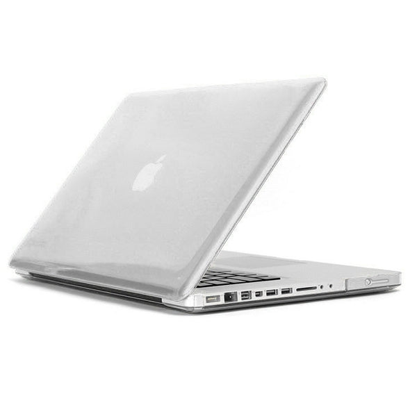 ENKAY for MacBook Pro 15.4 inch (US Version) / A1286 4 in 1 Crystal Hard Shell Plastic Protective Case with Screen Protector & Keyboard Guard & Anti-dust Plugs(White) - MacBook Pro Cases by ENKAY | Online Shopping South Africa | PMC Jewellery | Buy Now Pay Later Mobicred