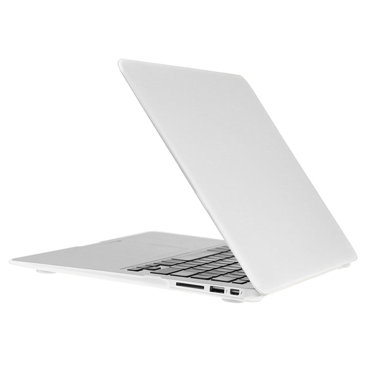 ENKAY for Macbook Air 11.6 inch (US Version) / A1370 / A1465 Hat-Prince 3 in 1 Frosted Hard Shell Plastic Protective Case with Keyboard Guard & Port Dust Plug(White) - MacBook Air Cases by ENKAY | Online Shopping South Africa | PMC Jewellery | Buy Now Pay Later Mobicred