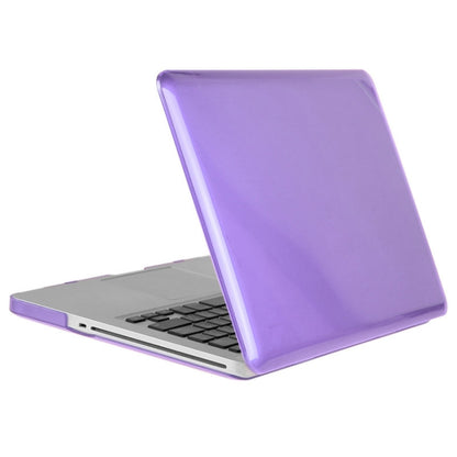 ENKAY for Macbook Pro 13.3 inch (US Version) / A1278 Hat-Prince 3 in 1 Crystal Hard Shell Plastic Protective Case with Keyboard Guard & Port Dust Plug(Purple) - MacBook Pro Cases by ENKAY | Online Shopping South Africa | PMC Jewellery | Buy Now Pay Later Mobicred