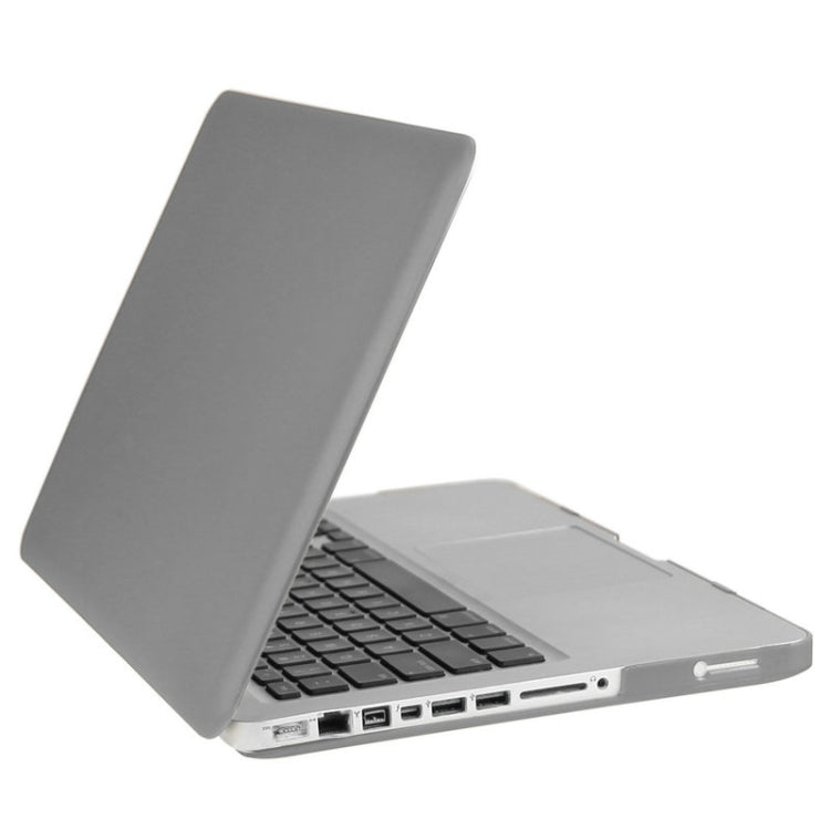 ENKAY for Macbook Pro 13.3 inch (US Version) / A1278 Hat-Prince 3 in 1 Frosted Hard Shell Plastic Protective Case with Keyboard Guard & Port Dust Plug(Grey) - MacBook Pro Cases by ENKAY | Online Shopping South Africa | PMC Jewellery | Buy Now Pay Later Mobicred