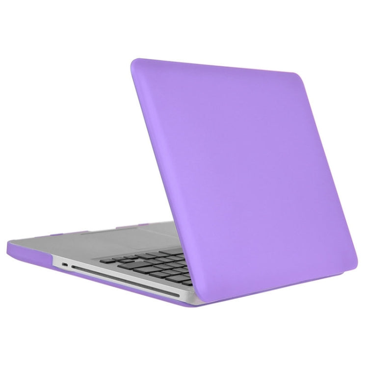 ENKAY for Macbook Pro 13.3 inch (US Version) / A1278 Hat-Prince 3 in 1 Frosted Hard Shell Plastic Protective Case with Keyboard Guard & Port Dust Plug(Purple) - MacBook Pro Cases by ENKAY | Online Shopping South Africa | PMC Jewellery | Buy Now Pay Later Mobicred