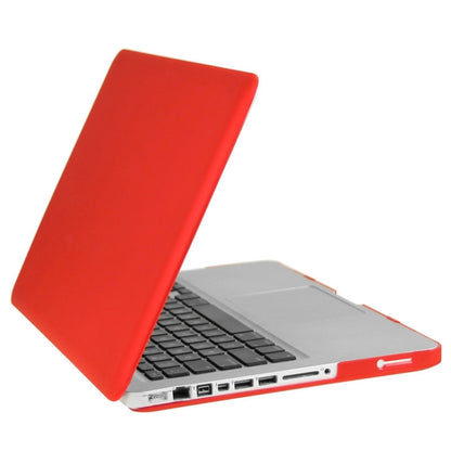 ENKAY for Macbook Pro 13.3 inch (US Version) / A1278 Hat-Prince 3 in 1 Frosted Hard Shell Plastic Protective Case with Keyboard Guard & Port Dust Plug(Red) - MacBook Pro Cases by ENKAY | Online Shopping South Africa | PMC Jewellery | Buy Now Pay Later Mobicred