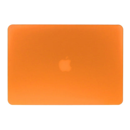 ENKAY for Macbook Pro Retina 15.4 inch (US Version) / A1398 Hat-Prince 3 in 1 Frosted Hard Shell Plastic Protective Case with Keyboard Guard & Port Dust Plug(Orange) - MacBook Pro Cases by ENKAY | Online Shopping South Africa | PMC Jewellery | Buy Now Pay Later Mobicred