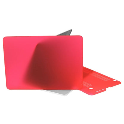 ENKAY for Macbook Pro Retina 15.4 inch (US Version) / A1398 Hat-Prince 3 in 1 Frosted Hard Shell Plastic Protective Case with Keyboard Guard & Port Dust Plug(Red) - MacBook Pro Cases by ENKAY | Online Shopping South Africa | PMC Jewellery | Buy Now Pay Later Mobicred