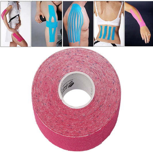 Waterproof Kinesiology Tape Sports Muscles Care Therapeutic Bandage, Size: 5m(L) x 5cm(W)(Magenta) - Physiotherapy Sports Tape by PMC Jewellery | Online Shopping South Africa | PMC Jewellery | Buy Now Pay Later Mobicred