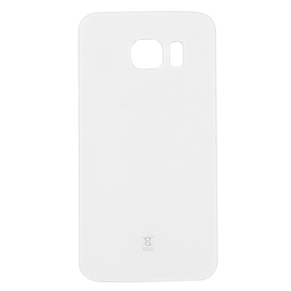 For Galaxy S6 Edge / G925 Original Battery Back Cover (White) - Back Cover by PMC Jewellery | Online Shopping South Africa | PMC Jewellery | Buy Now Pay Later Mobicred