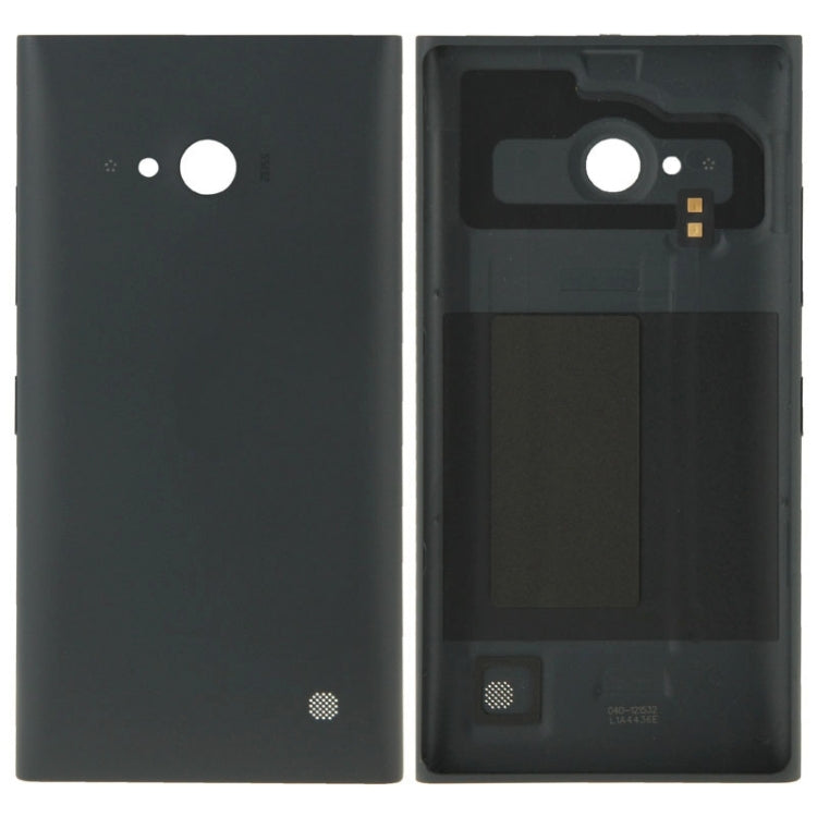 Solid Color Plastic Battery  Back Cover for Nokia Lumia 730(Black) - free shipping - PMC TechLife - Order now!
