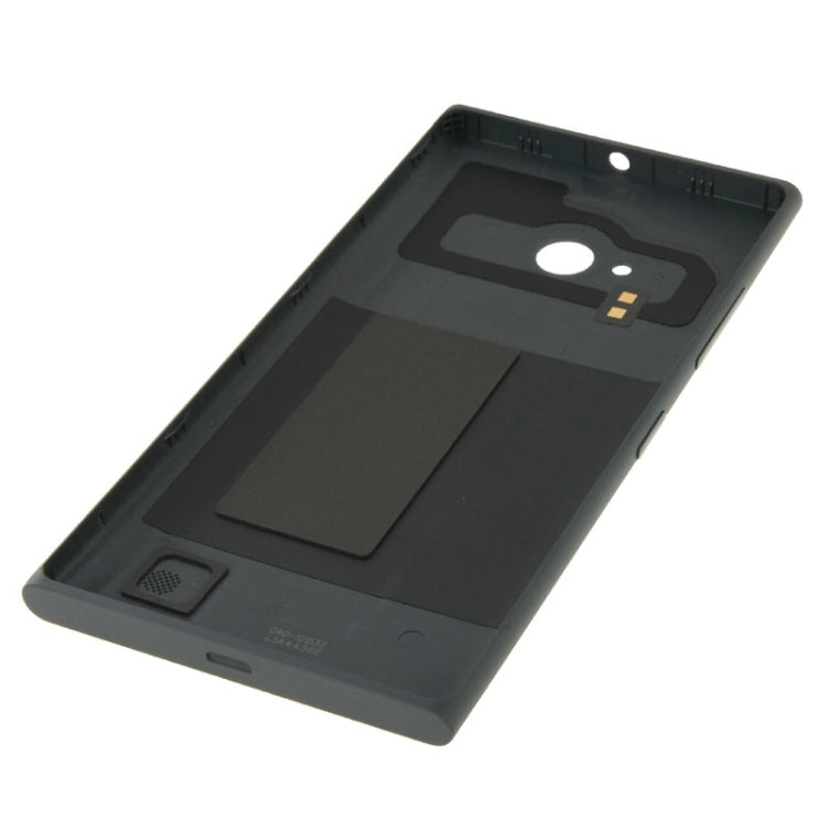 Solid Color Plastic Battery  Back Cover for Nokia Lumia 730(Black) - free shipping - PMC TechLife - Order now!