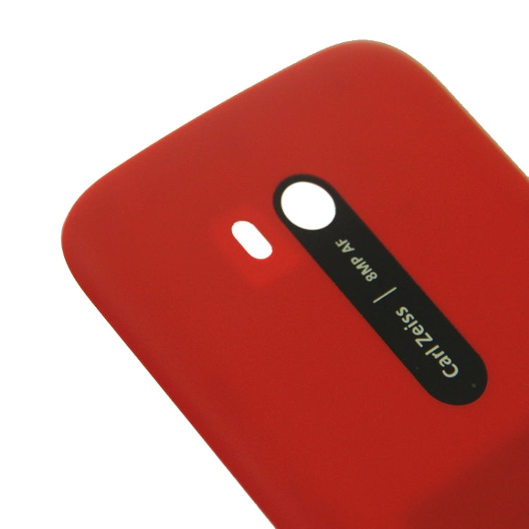 Smooth Surface Plastic Back Housing Cover for Nokia Lumia 822(Red) - Back Cover by PMC Jewellery | Online Shopping South Africa | PMC Jewellery | Buy Now Pay Later Mobicred