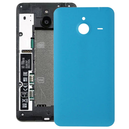 Frosted Surface Plastic Back Housing Cover  for Microsoft Lumia 640XL(Blue) - Back Cover by PMC Jewellery | Online Shopping South Africa | PMC Jewellery | Buy Now Pay Later Mobicred
