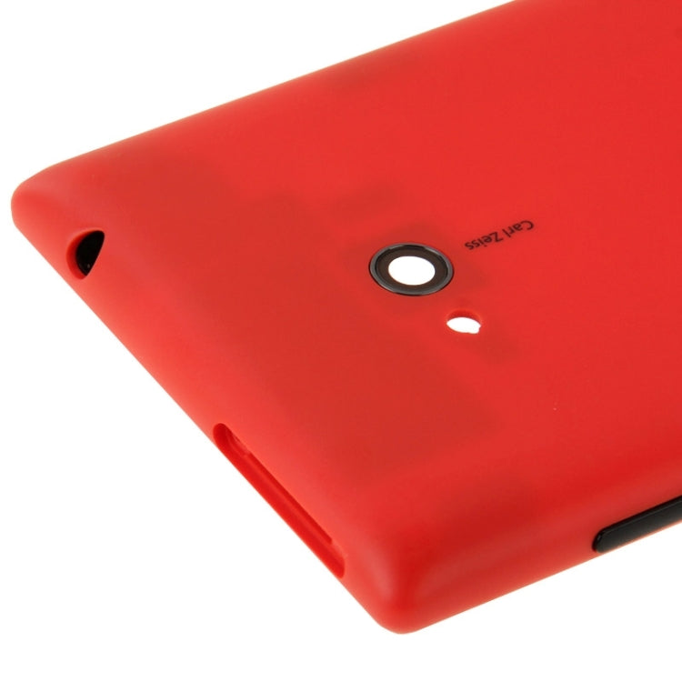 Frosted Surface Plastic Back Housing Cover for Nokia Lumia 720(Red) - Back Cover by PMC Jewellery | Online Shopping South Africa | PMC Jewellery | Buy Now Pay Later Mobicred