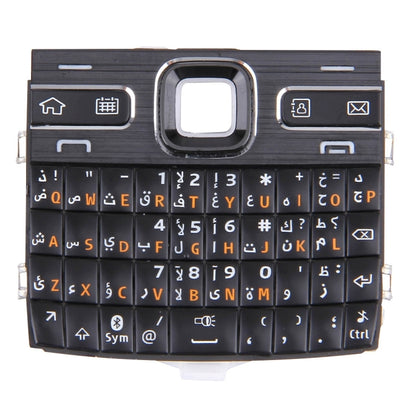 Mobile Phone Keypads Housing  with Menu Buttons / Press Keys for Nokia E72(Black) - Replacement Keypad by PMC Jewellery | Online Shopping South Africa | PMC Jewellery | Buy Now Pay Later Mobicred