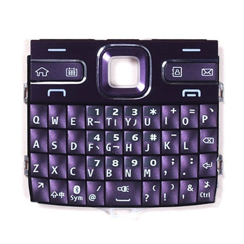 Mobile Phone Keypads Housing  with Menu Buttons / Press Keys for Nokia E72(Purple) - Replacement Keypad by PMC Jewellery | Online Shopping South Africa | PMC Jewellery | Buy Now Pay Later Mobicred