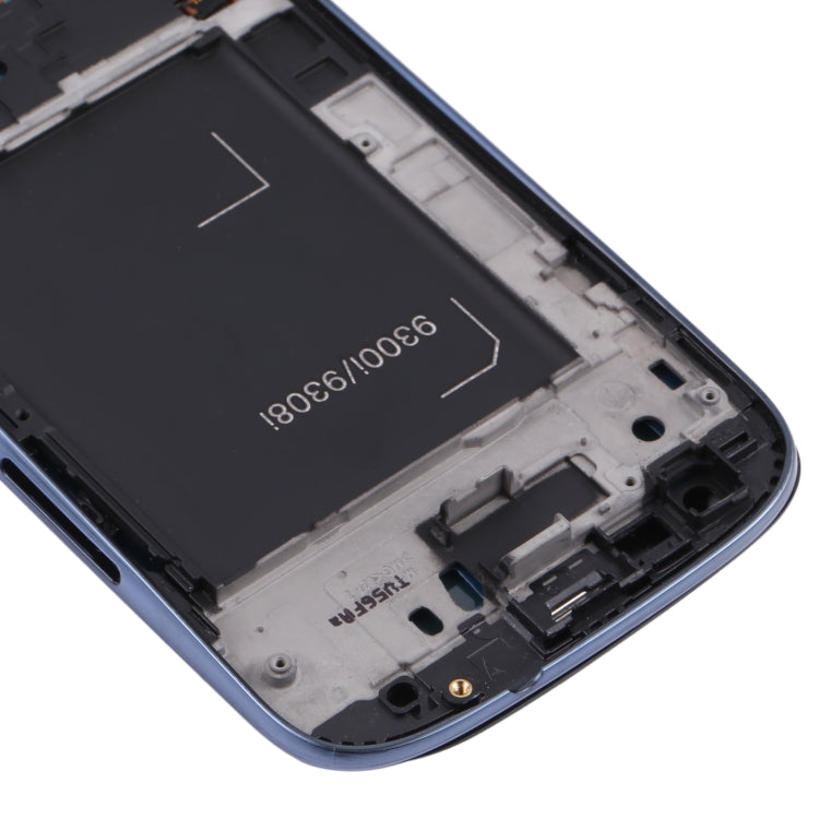 Original Super AMOLED LCD Screen for Samsung Galaxy SIII / i9300 Digitizer Full Assembly with Frame (Blue) - free shipping - PMc TechLife - Order now!